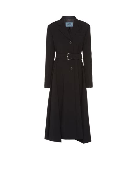 prada wool long over coat|prada jackets for women.